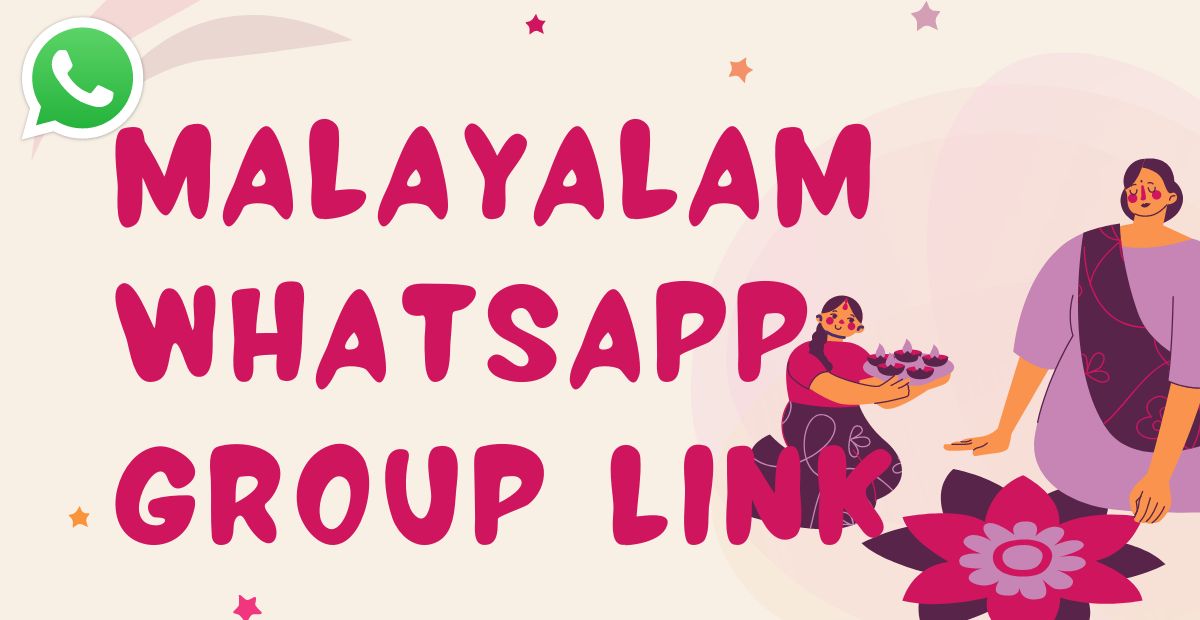Malayalam WhatsApp Group Links